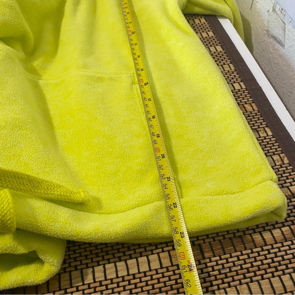 Beyond Yoga New Terrain Pullover in True Chartreuse Color Sweatshirt XS‎ Cozy - Picture 12 of 12